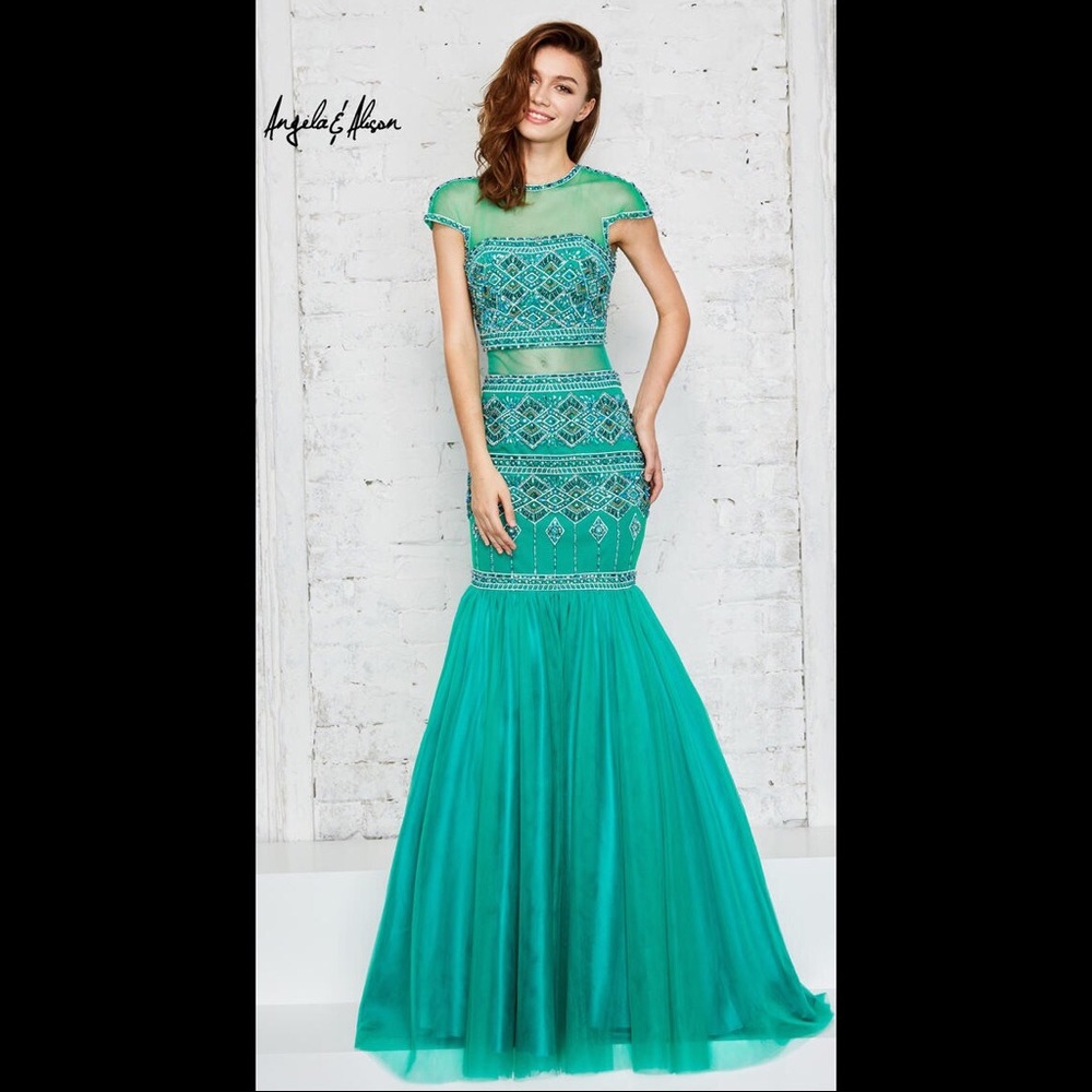 Angela and Alison prom/pageant dress